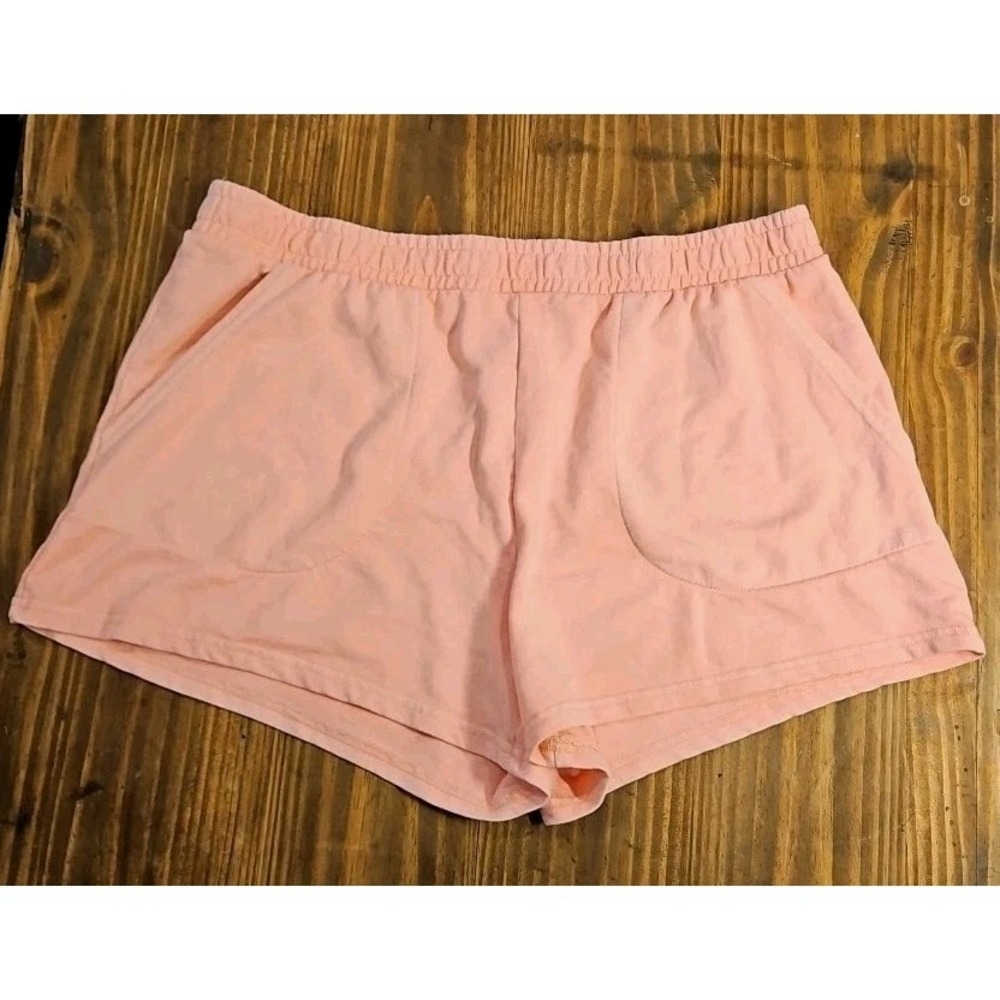 Universal Thread Women Comfort Shorts XL Peach Elastic Waist Pockets #609 - Picture 1 of 9
